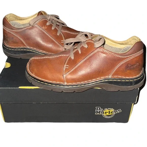 Martens Shoes Dr Martens 8c5 Peanut Brown Hardwair